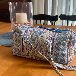 Vera Bradley Blue Capri Duffle Purse